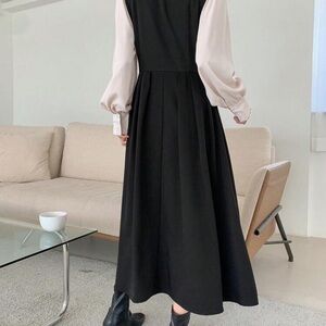 SHEIN DAZY Colorblock 2 in 1 Dress